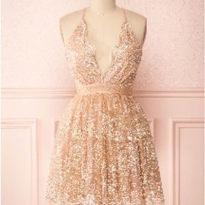 Mini sparkly dress! Perfect for bridal/wedding/engagement/birthday parties
